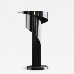 Louis Durot Swirly Steel Table Lamp by Louis Durot - 1880524