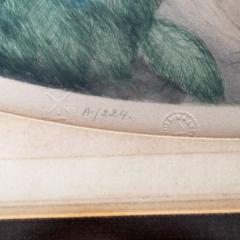 Louis Icart 1929 Louis Icart Etching Les Hortensias - 4525493