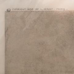 Louis Icart Arc en ciel Rainbow by Louis Icart 1888 1950 Signed - 4525488