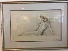 Louis Icart Louis Icart Sitting Nude - 4401520