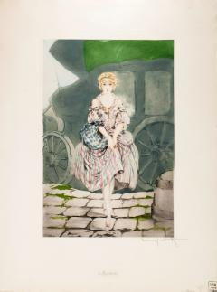 Louis Icart Manon by Louis Icart Circa 1927 Signed - 4405652