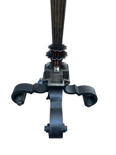 Louis Katona 1930s Wrought iron Floor lamp by Louis Katona - 4363007