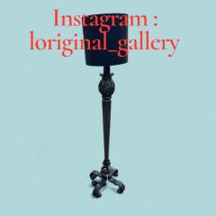 Louis Katona 1930s Wrought iron Floor lamp by Louis Katona - 4363010