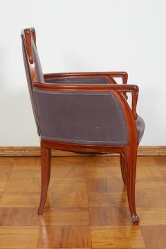 Louis Majorelle French Art Nouveau Armchair by Louis Majorelle - 1465580