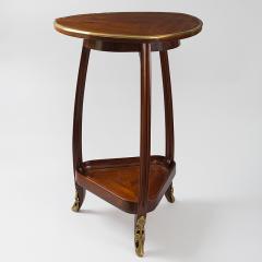 Louis Majorelle French Art Nouveau Triangular Table by Louis Majorelle - 477933