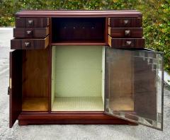 Louis Majorelle Louis Majorelle French Art Nouveau Signed Cabinet Inlays and Ironwork - 4330508