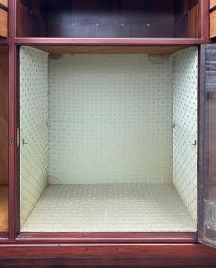Louis Majorelle Louis Majorelle French Art Nouveau Signed Cabinet Inlays and Ironwork - 4330512