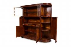 Louis Majorelle Louis Majorelle French Gilt Metal Mounted Monumental Display Cabinet Vitrine - 4272518