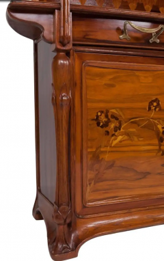 Louis Majorelle Louis Majorelle Nancy Signed Sideboard Vitrine circa 1900 - 3025807