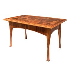 Louis Majorelle Louis Majorelle Rare Writing Desk with Botanical Inlays ca 1900 Signed  - 2788471