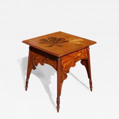 Louis Majorelle Louis Majorelle Signed French Art Nouveau Game Table circa 1900 - 3008657