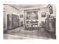 Louis Majorelle Louis Majorelle early Art Deco cabinet - 4399589