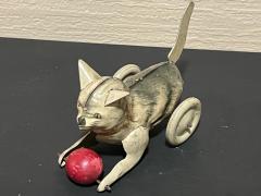 Louis Marx and Company 1930s CAT WITH BALL LOUIS MARX TIN TOY KITTYKAT - 3171049