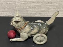 Louis Marx and Company 1930s CAT WITH BALL LOUIS MARX TIN TOY KITTYKAT - 3331403