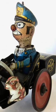 Louis Marx and Company - Komikal Kop Tin Wind-Up Toy by Louis Marx Co.,  circa 1930