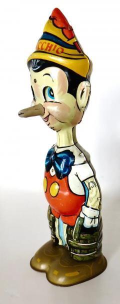 Louis Marx and Company Walt Disney Enterprises Pinocchio Wind Up Toy by Marx Toy Co N Y Dated 1939 - 3513328