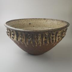 Louis Mendez Louis Mendez Very Large Earthtone Stoneware Bowl  - 1347522