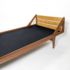 Louis Paolozzi RARE PAIR OF DAYBEDS BY LOUIS PAOLOZZI OAK AND MAHOGANY 1955  - 2634131