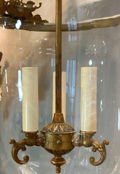 Louis Philippe Brass Bell Form Hall Lantern - 3786990