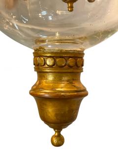 Louis Philippe Brass Bell Form Hall Lantern - 3786991