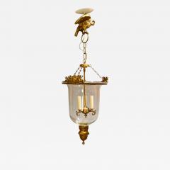 Louis Philippe Brass Bell Form Hall Lantern - 3801137