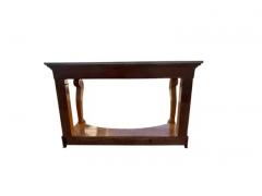 Louis Philippe Burl Ash Console Desserte - 4143895