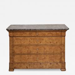 Louis Philippe Burled Walnut Commode - 3436168