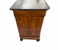 Louis Philippe Chest of Drawers with St Anne Black Marble Top circa 1850 - 4696631