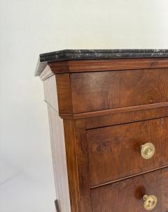 Louis Philippe Chest of Drawers with St Anne Black Marble Top circa 1850 - 4696642