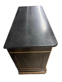 Louis Philippe Ebonized And Maple Commode - 4563835