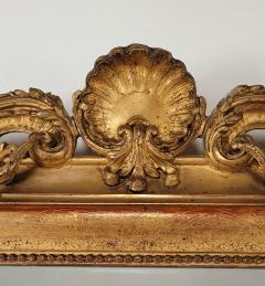 Louis Philippe Giltwood Mirror France or Italy circa 1850 - 3915174