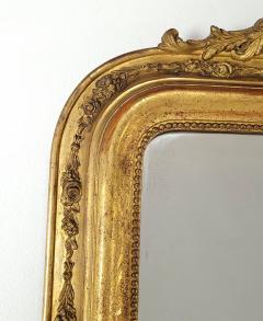 Louis Philippe Giltwood Mirror France or Italy circa 1850 - 3930167