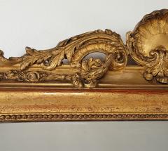 Louis Philippe Giltwood Mirror France or Italy circa 1850 - 3930171