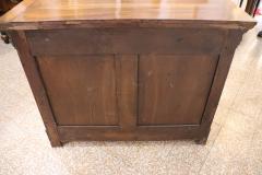 Louis Philippe Italian Antique Chest of Drawers in Walnut Restored - 4142994
