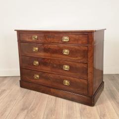 Louis Philippe Mahogany Chest France circa 1840 - 4814460