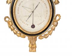 Louis Phillippe Giltwood And Ebonized Barometer - 4292607