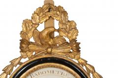 Louis Phillippe Giltwood And Ebonized Barometer - 4292623