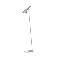 Mid-Century modern scandinavian floor lamp AJ black by Arne Jacobsen for Louis  Poulsen.