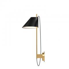 Louis Poulsen GamFratesi Brass and Marble Yuh Table Lamp for Louis Poulsen in White or Black - 1154907