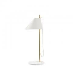 Louis Poulsen GamFratesi Brass and Marble Yuh Table Lamp for Louis Poulsen in White or Black - 1154910