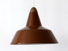 Louis Poulsen Mid Century Modern Enameled Pendant Lamp by Louis Poulsen Denmark 1960s - 2043110