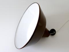 Louis Poulsen Mid Century Modern Enameled Pendant Lamp by Louis Poulsen Denmark 1960s - 2043113