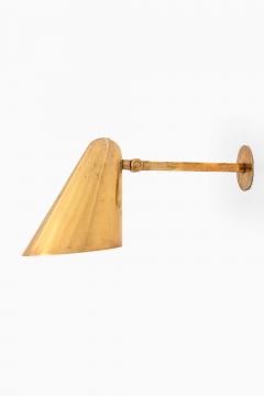 Louis Poulsen Pair of Louis Poulsen Brass Wall Lamps 1950s - 4632929