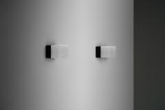 Louis Poulsen Pair of Model Kubuarmatur 38117 Wall Lamps for Louis Poulsen Denmark 1960s - 4174747