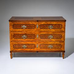Louis Seize Marquetry Chest of Drawers late 18th Century - 4532911