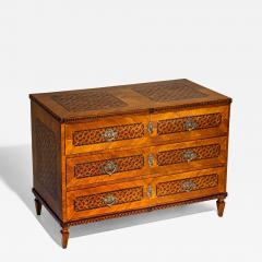 Louis Seize Marquetry Chest of Drawers late 18th Century - 4533854