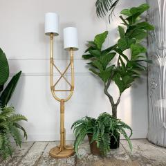 Louis Sognot Louis Sognot Bamboo Floor Lamp 1950s - 3051354