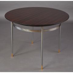 Louis Sognot Louis Sognot Exceptional Macassar Ebony Center or Dining Table France 1950s - 2393122