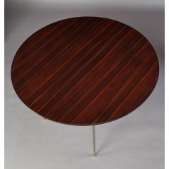 Louis Sognot Louis Sognot Exceptional Macassar Ebony Center or Dining Table France 1950s - 2393124