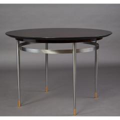 Louis Sognot Louis Sognot Exceptional Macassar Ebony Center or Dining Table France 1950s - 2393125